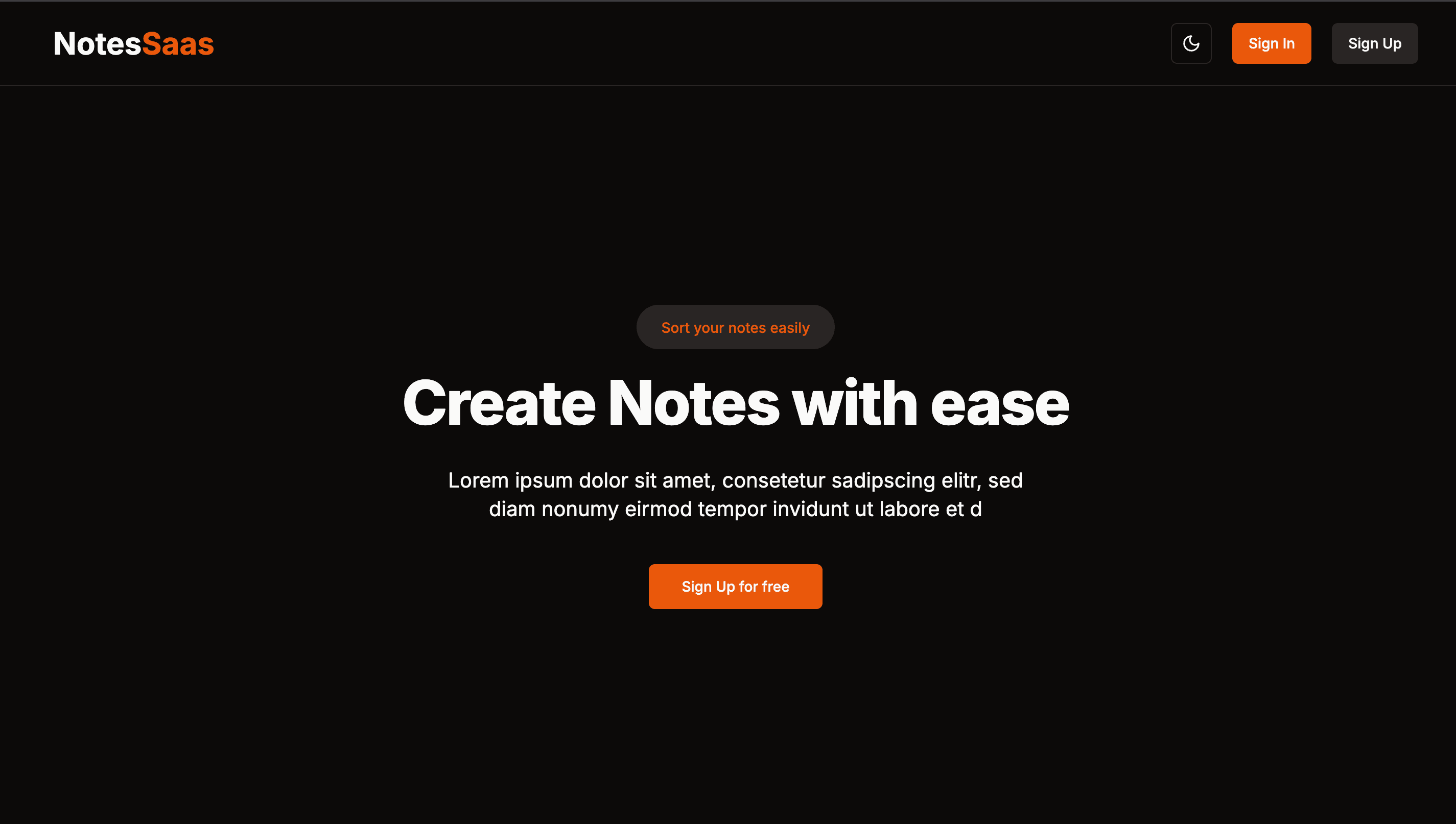 Notes App